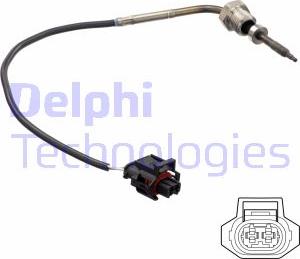 Delphi TS30148 - Sensor, temp. gas escape parts5.com