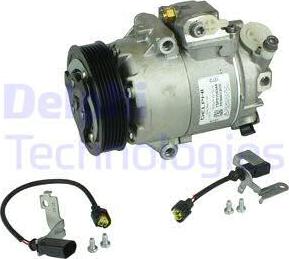 Delphi TSP0159344 - Compressor, air conditioning parts5.com