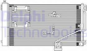 Delphi TSP0225610 - Condenser, air conditioning parts5.com