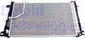 Delphi TSP0225672 - Condenser, air conditioning parts5.com