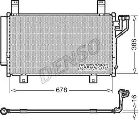 KOYORAD CD060657 - Condensador, aire acondicionado parts5.com