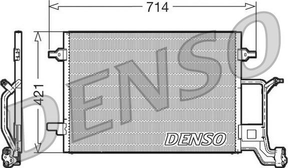 Denso DCN32019 - Lauhdutin, ilmastointilaite parts5.com