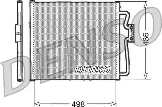 Denso DCN23009 - Kondenzator, klima-uređaj parts5.com