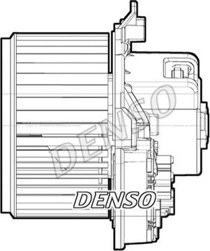 Denso DEA09072 - Βεντιλατέρ εσωτερικού χώρου parts5.com