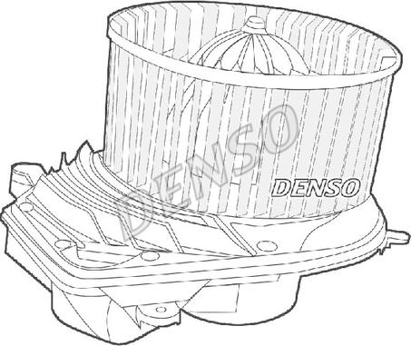 Denso DEA02003 - Βεντιλατέρ εσωτερικού χώρου parts5.com