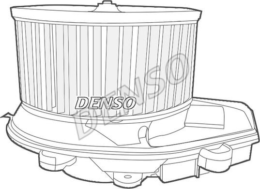 Denso DEA02002 - Βεντιλατέρ εσωτερικού χώρου parts5.com