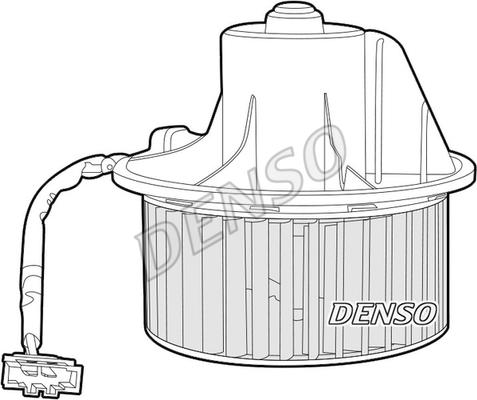 Denso DEA32004 - Ventilador habitáculo parts5.com