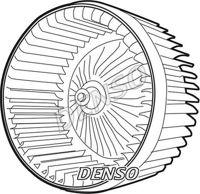 Denso DEA21005 - Βεντιλατέρ εσωτερικού χώρου parts5.com