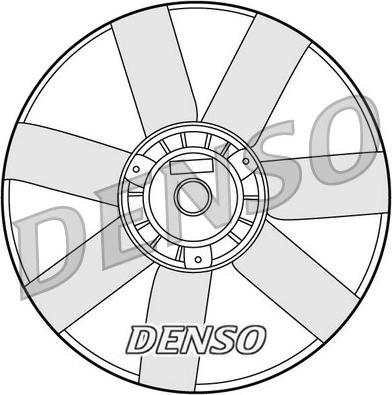 Denso DER32005 - Ventilator, radiator parts5.com