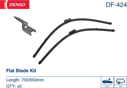 Denso DF-424 - Limpiaparabrisas parts5.com