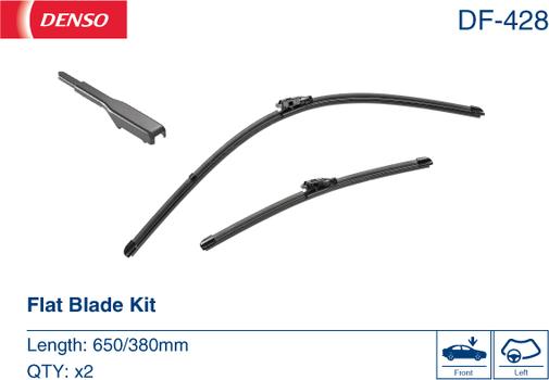 Denso DF-428 - Перо на чистачка parts5.com