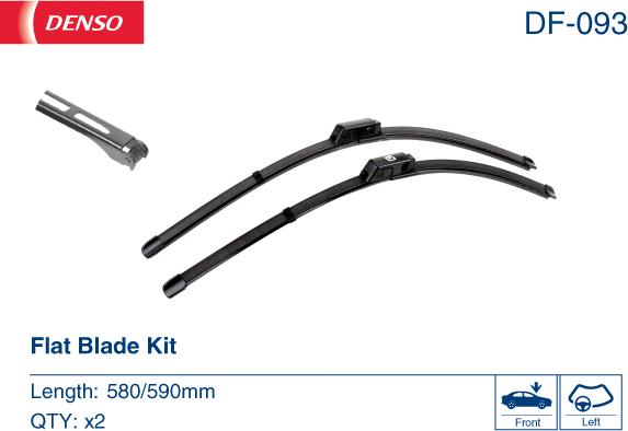 Denso DF-093 - Silecek süpürgesi parts5.com