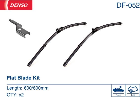 Denso DF-052 - Limpiaparabrisas parts5.com