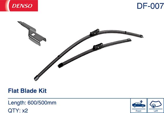 Denso DF-007 - Μάκτρο καθαριστήρα parts5.com