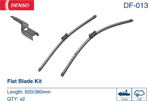 Denso DF-013 - Silecek süpürgesi parts5.com