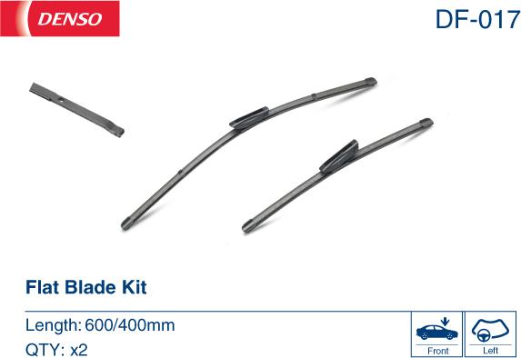 Denso DF-017 - Metlica brisača parts5.com