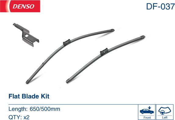 Denso DF-037 - Μάκτρο καθαριστήρα parts5.com