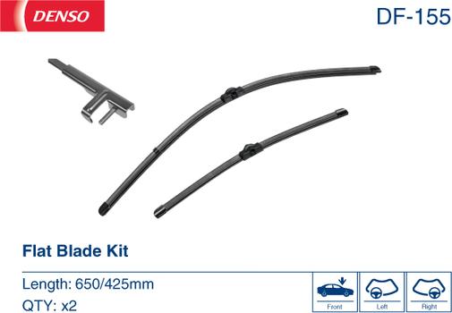 Denso DF-155 - Перо на чистачка parts5.com