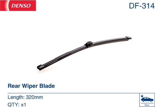 Denso DF-314 - Wiper Blade parts5.com