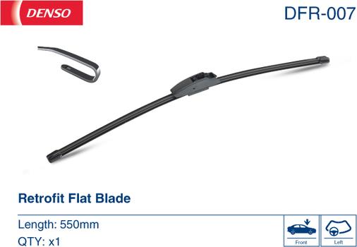 Denso DFR-007 - Μάκτρο καθαριστήρα parts5.com