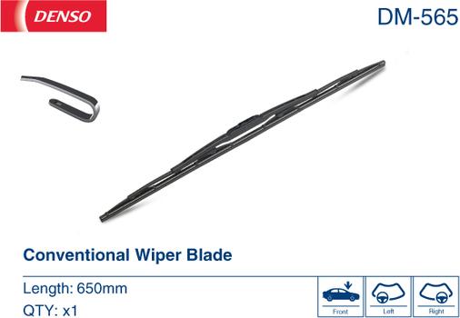 Denso DM-565 - Silecek süpürgesi parts5.com