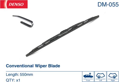 Denso DM-055 - Törlőlapát parts5.com