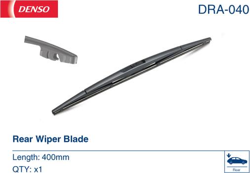 Denso DRA-040 - Wischblatt parts5.com