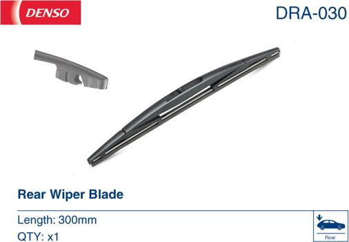 Denso DRA-030 - Перо на чистачка parts5.com