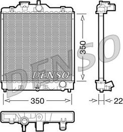 Denso DRM40003 - Radiator, racire motor parts5.com