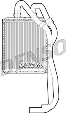 Denso DRR12021 - Schimbator caldura, incalzire habitaclu parts5.com