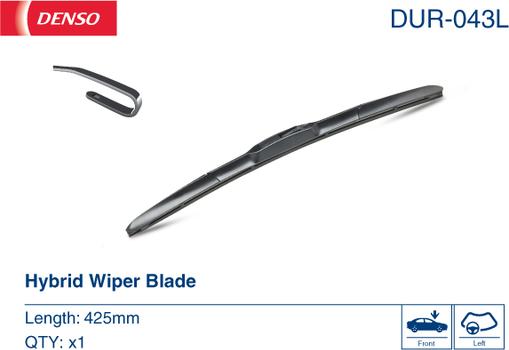 Denso DUR-043L - Wiper Blade parts5.com