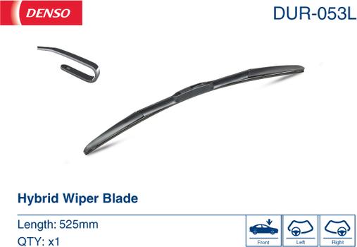 Denso DUR-053L - Wischblatt parts5.com