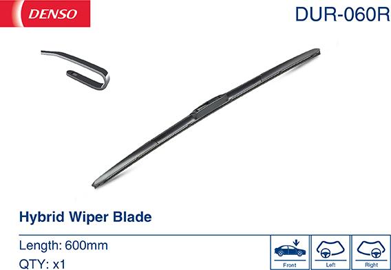 Denso DUR-060R - Wiper Blade parts5.com