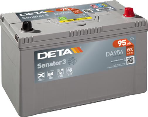 DETA DA954 - Batería de arranque parts5.com