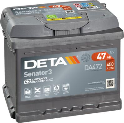 DETA DA472 - Starterbatterie parts5.com