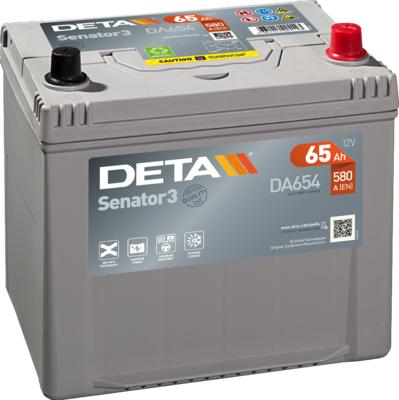 DETA DA654 - Batería de arranque parts5.com