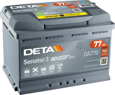 DETA DA770 - Batterie de démarrage parts5.com