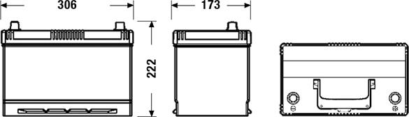 DETA DB954 - Starterbatterie parts5.com