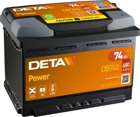 DETA DB740 - Batería de arranque parts5.com