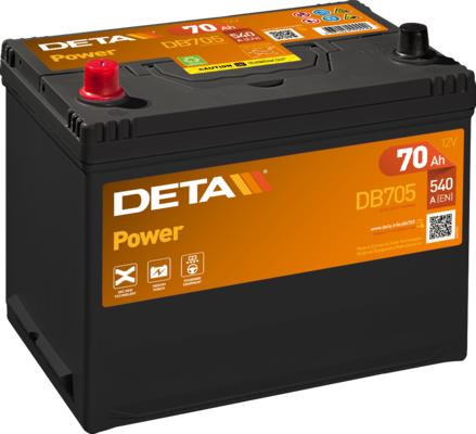 DETA DB705 - Μπαταρία εκκίνησης parts5.com