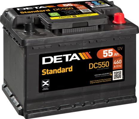 DETA DC550 - Batterie de démarrage parts5.com