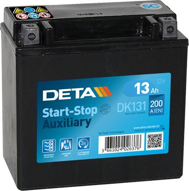 DETA DK131 - Starterbatterie parts5.com