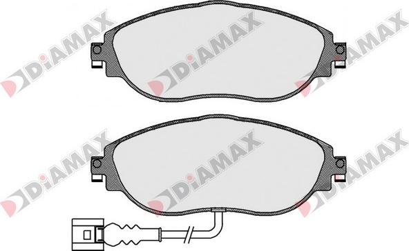 VW 5Q0 698 151 AG - Комплект спирачно феродо, дискови спирачки parts5.com