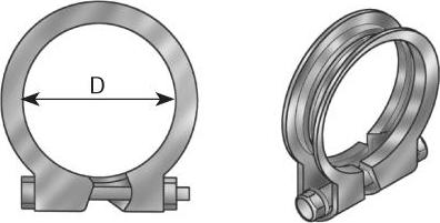 Dinex 99055 - Cijevna spojnica, ispušni sustav parts5.com