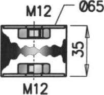 Dinex 68900 - Uchwyt, system wydechowy parts5.com