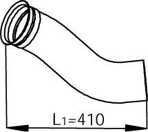 Dinex 81132 - Exhaust Pipe parts5.com