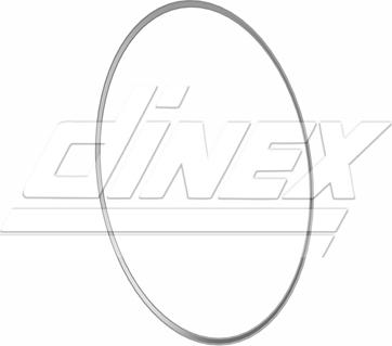 Dinex 8AL005 - Gasket, exhaust pipe parts5.com