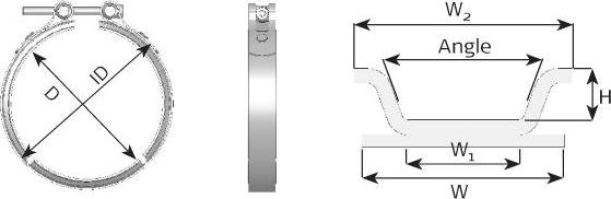 Dinex 68835 - Pipe Connector, exhaust system parts5.com