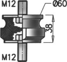 Dinex 21820 - Suport, sistem de esapament parts5.com