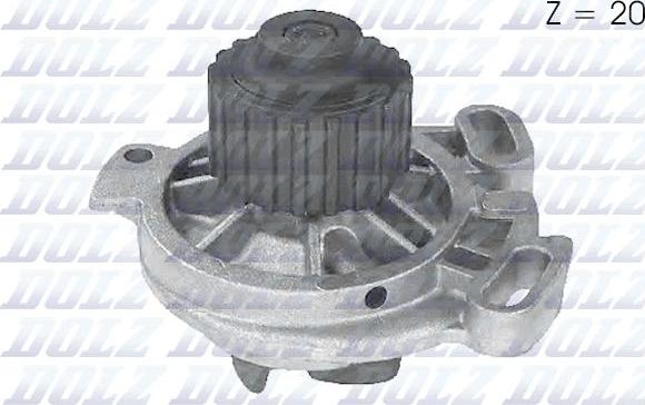 DOLZ A169 - Water Pump parts5.com